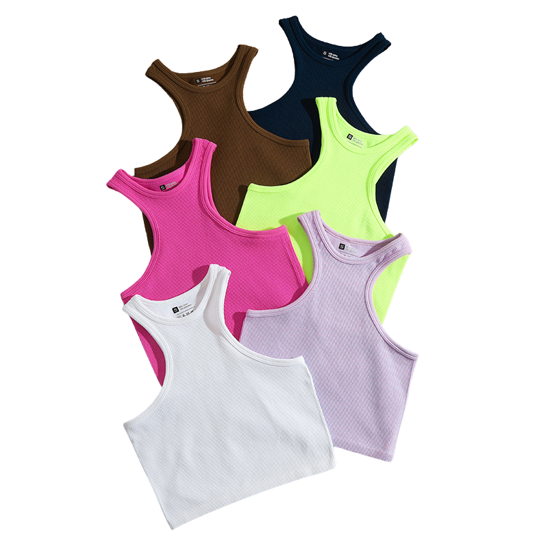 Crop Top de Treino Rápida Secagem com Costas