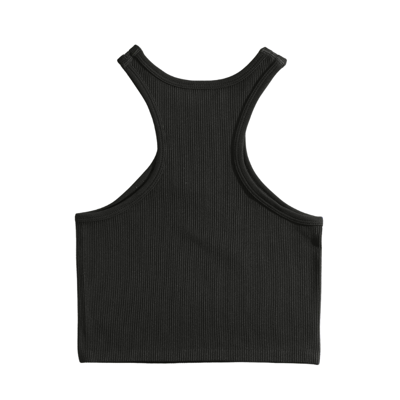 Crop Top de Treino Rápida Secagem com Costas