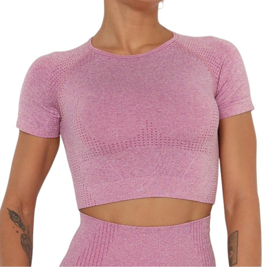 Crop Top Malha Confortável